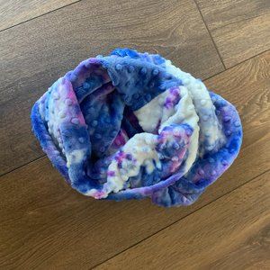 Triple Flip Multicolor Minky Infinity Scarf